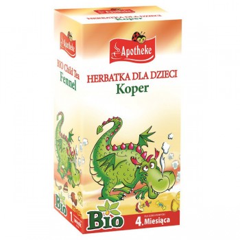 Apotheke | Herbatka dla dzieci - koper BIO 20 x 1,5g