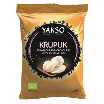 Yakso | Prażynki krewetkowe BIO 60g 