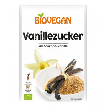 Biovegan | Cukier waniliowy bezglutenowy BIO (4x8g) 32g