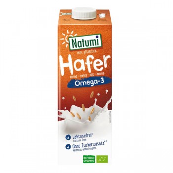 Natumi | Napój owsiany omega-3 bez dodatku cukrów BIO 1L