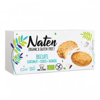 Naten | Ciastka kokosowe bezglutenowe BIO 150g