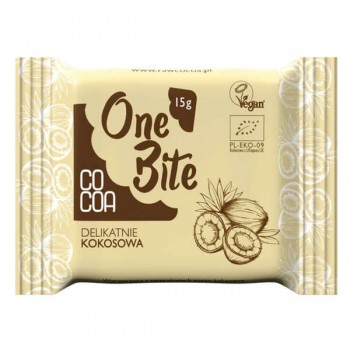 Cocoa | One Bite czekolada kokosowa BIO 15g