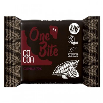 Cocoa | One Bite czekolada gorzka 70% BIO 15g