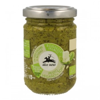 Alce Nero | Pesto bazyliowe z tofu wegańskie BIO 130g