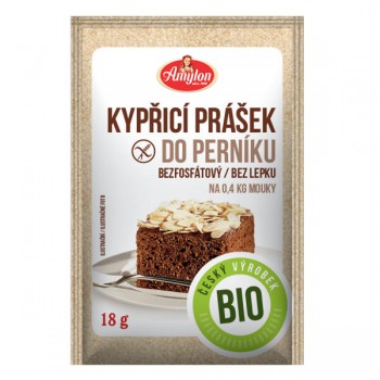 Amylon | Proszek do pieczenia z przyprawą do piernika bezglutenowy BIO 18g