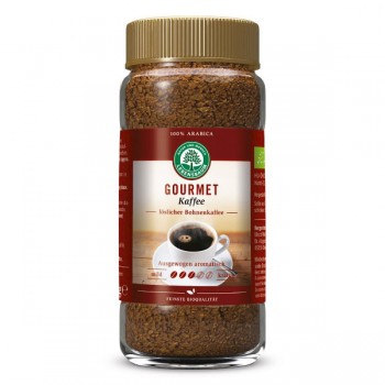 Lebensbaum | Kawa rozpuszczalna liofilizowana arabica gourmet 100% BIO 100g 