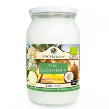 Pięć Przemian | Olej kokosowy BIO extra virgin 800g