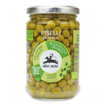 Alce Nero | Groszek zielony w zalewie BIO 300g (200g)