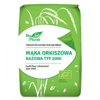 Bio Planet | Mąka orkiszowa razowa Typ 2000 BIO 1kg