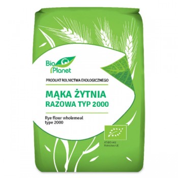 Bio Planet | Mąka żytnia razowa Typ 2000 BIO 1kg