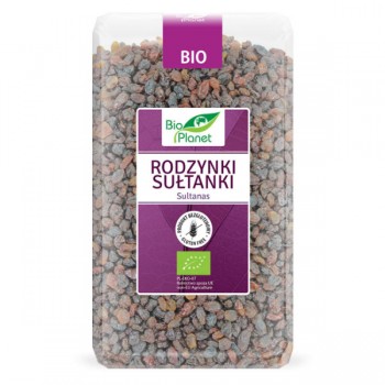 Bio Planet | Rodzynki sułtanki bezglutenowe BIO 1kg