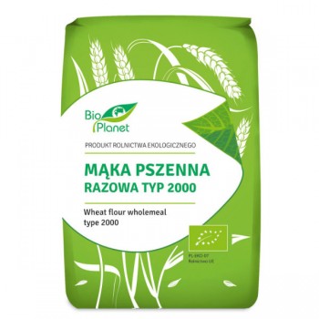 Bio Planet | Mąka pszenna razowa Typ 2000 BIO 1kg