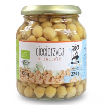 Bio Planet | Ciecierzyca w zalewie w słoiku BIO 350g (220 g)