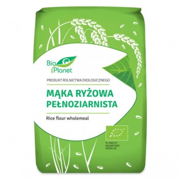 Bio Planet | Mąka ryżowa pełnoziarnista BIO 1kg
