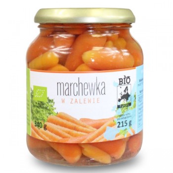 Bio Planet | Marchewka w zalewie w słoiku BIO 340g (215g)