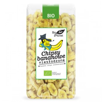Bio Planet | Chipsy bananowe niesłodzone BIO 350g