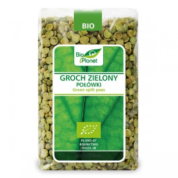 Bio Planet | Groch zielony połówki BIO 500g