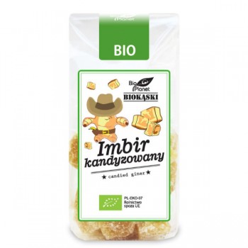 Bio Planet | Imbir kandyzowany BIO 100g