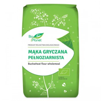 Bio Planet | Mąka gryczana pełnoziarnista BIO 500g