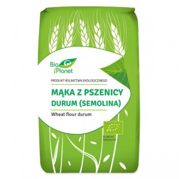 Bio Planet | Mąka z pszenicy durum (semolina) BIO 500g