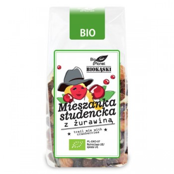 Bio Planet | Mieszanka studencka z żurawiną BIO 150g