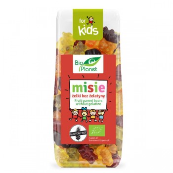 Bio Planet | Misie żelki bez żelatyny BIO 100g