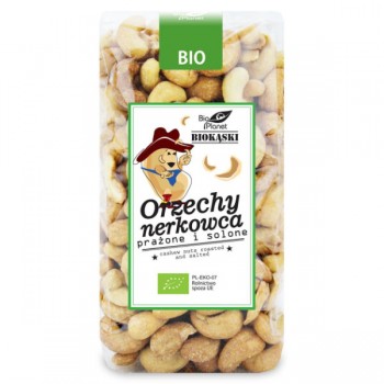 Bio Planet | Orzechy nerkowca prażone i solone BIO 350g