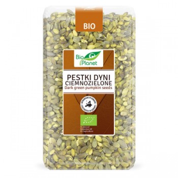 Bio Planet | Pestki dyni ciemnozielone (uprawiane w europie) BIO 1kg