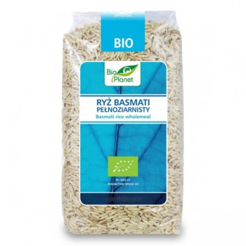 Bio Planet | Ryż Basmati pełnoziarnisty BIO 500g