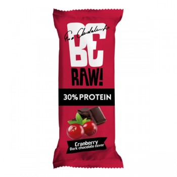 BeRaw | Baton proteinowy 30% Żurawina 40g