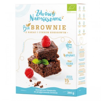 Zdrowo Namieszane | Brownie z kakao i cukrem kokosowym BIO 290g