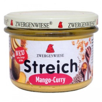 Zwergenwiese | Pasta słonecznikowa z mango i curry bezglutenowa BIO 180g