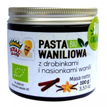 Royal Brand | Pasta waniliowa BIO 100g