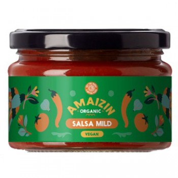 Amaizin | Sos salsa łagodny bezglutenowy BIO 260g
