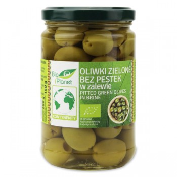 Bio Planet | Oliwki zielone bez pestek w zalewie BIO 280g