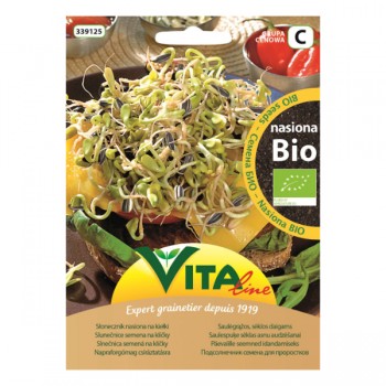 Vita Line | Nasiona słonecznika BIO na kiełki 30g