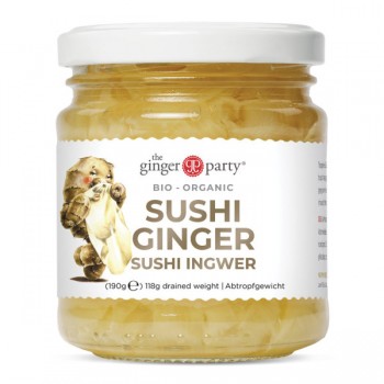 Ginger People | Imbir marynowany do sushi BIO 190g (118g)