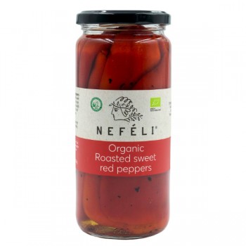 Nefeli | Papryka czerwona pieczona w zalewie BIO 460g (350g)