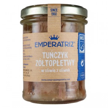 Emperatriz | Tuńczyk żółtopłetwy msc w oliwie z oliwek 200g (130g)