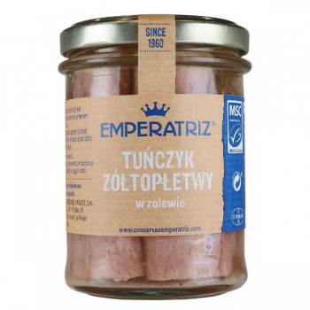 Emperatriz | Tuńczyk żółtopłetwy msc w sosie własnym 200g (140g)