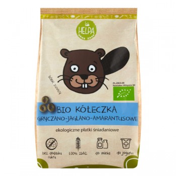 Helpa | Kółeczka gryczano - jaglano - amarantusowe BIO 160g
