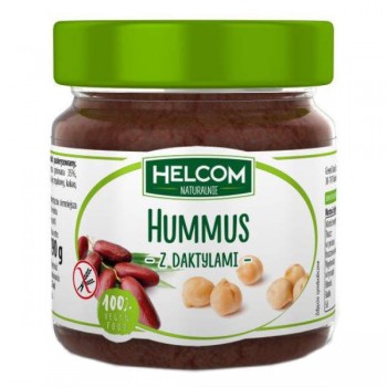 Helcom | Hummus z daktylami bezglutenowy 200g
