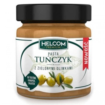 Helcom | Pasta tuńczyk z zielonymi oliwkami 180g