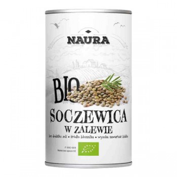 Naura | Soczewica w zalewie BIO 400g