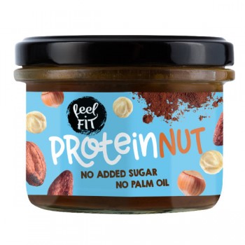 Feel FIT | Krem czekoladowy z orzechami laskowymi bez cukru 200g
