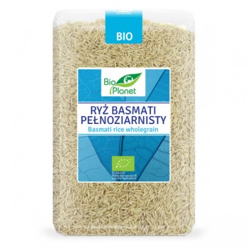 Bio Planet | Ryż basmati pełnoziarnisty BIO 2kg