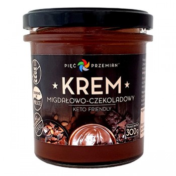 Pięć Przemian | Krem migdałowo-czekoladowy KETO 300g