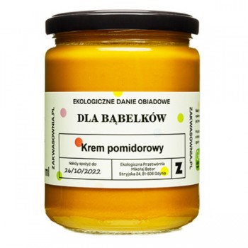 Delikatna | Zupa krem pomidorowy dla bąbelków BIO 540ml
