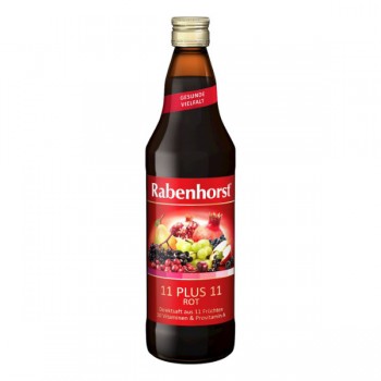Rabenhorst | Sok wieloowocowy czerwony multiwitamina 11 plus 11 NFC 750ml