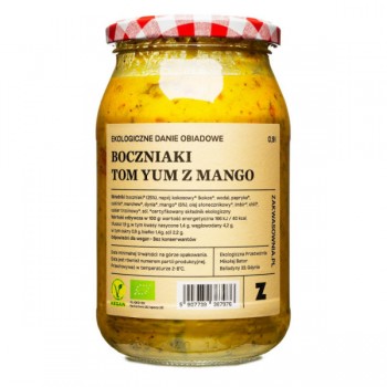 Delikatna | Gulasz tom - yum z boczniakami i mango BIO 900ml
